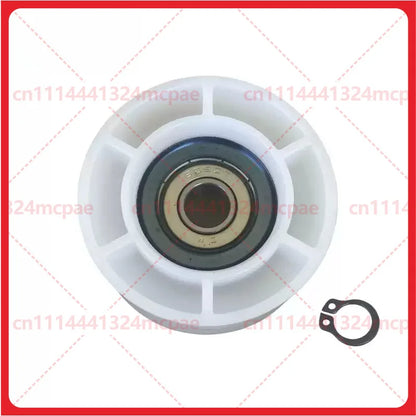Compatible with Bosch Siemens Tumble Dryer Belt Tensioner Pulley Motor Idler Wheel Plastic Roller 00632045 Replacement