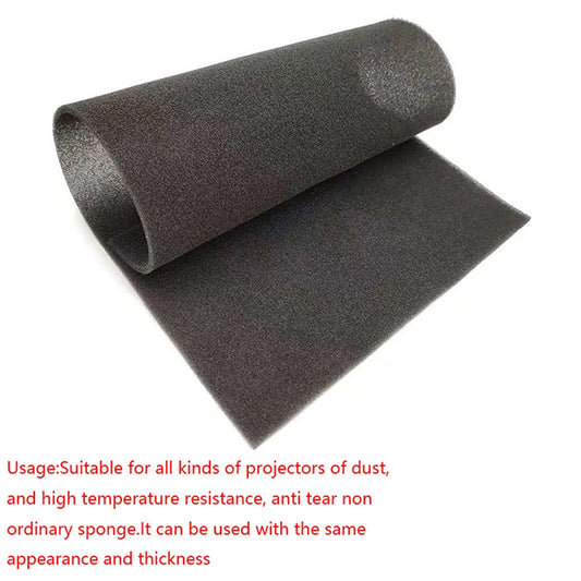 Projector Dust-proof Sponge Filter Screen It Can Be Cut To Any Size The Same Thickness Can Be Used