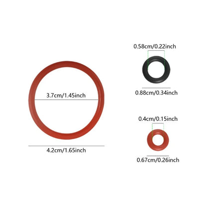 1set O-ring Seal Gasket Seals Maintenance Set Silicone Coffee Machine Exclusive for Jura Capresso Lmpressa C-D-E-F-S-X-ENA-GIGA