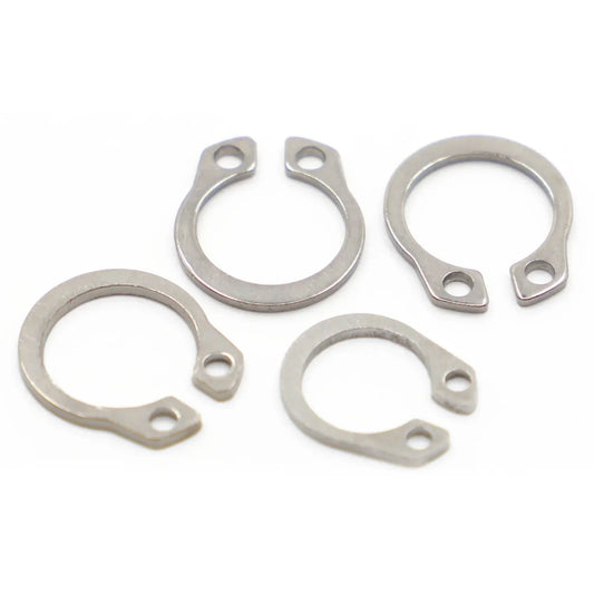 M3-M50 304 Stainless Steel GB894 Circlips For Shaft Type C Shaft Retaining Ring Circlip Card Outer Snap Ring Clamp Spring