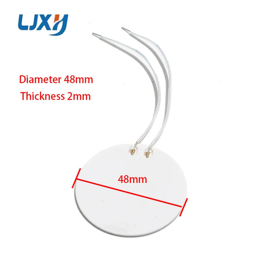 LJXH 48MM Dia MCH Ceramic Heating Element 12V 24V 150C 250C 300C 400C Circular Heater Replacement 30W 95W 115W for Coffee Maker
