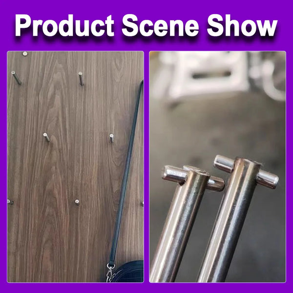 Dowel Pin GB119 Cylindrical Locating 304 Stainless Steel Fixing Shaft Pins Round Solid Rod M1 M1.5 M2 M2.5 M3 M4 M5 M6 M8M10 M12