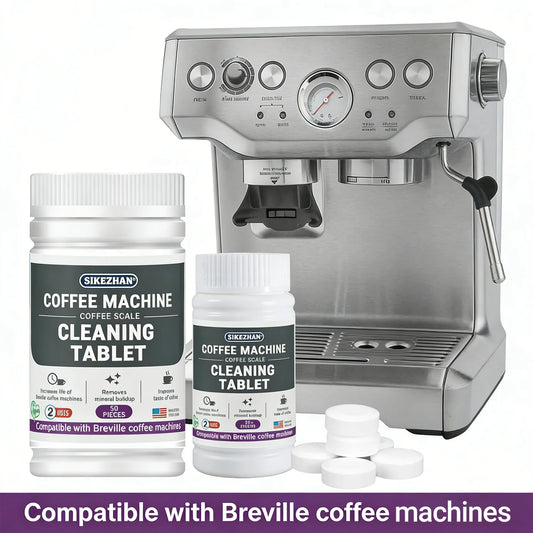 Cleaning Tablets Compatible with Breville Espresso Machines — 10 / 50 Pack