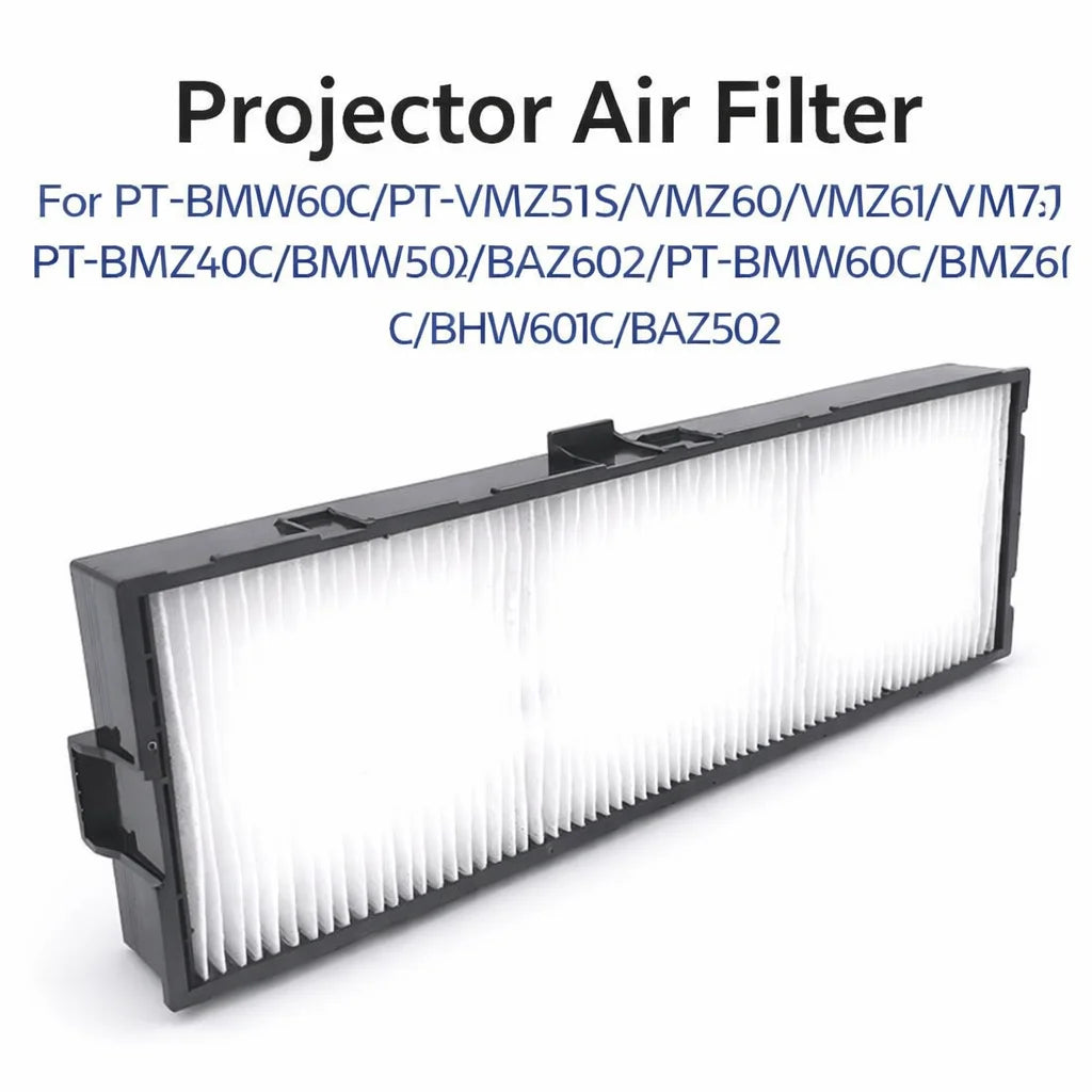 Replacement Projector Air Filter — PT-BMW60C / PT-VMZ51S / VMZ60 / VMZ61 / VMZ71 — Model Options