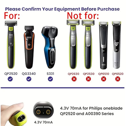 Replacement Shaver Charger Compatible with Philips