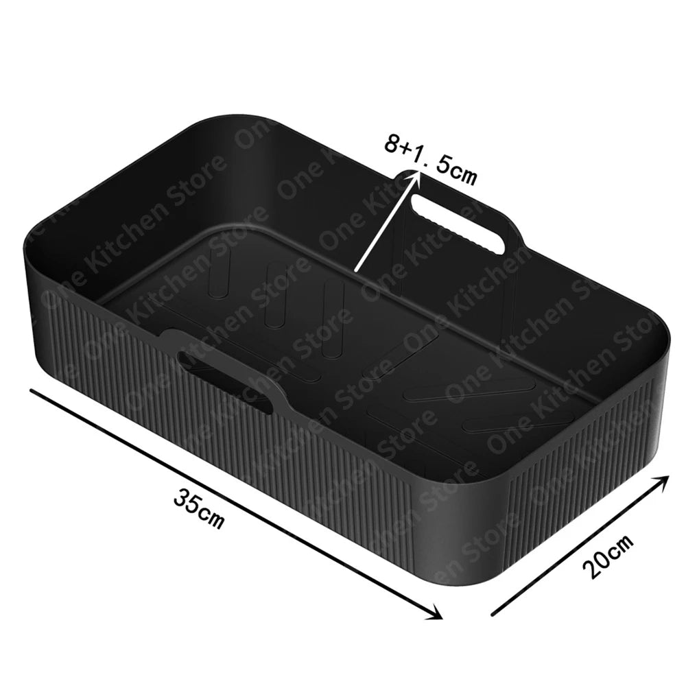 Silicone Air Fryer Mould for COSORI Foodi Flex 10L Silicone Mould Accessories for Ninja AF500 Air Fryer Accessories