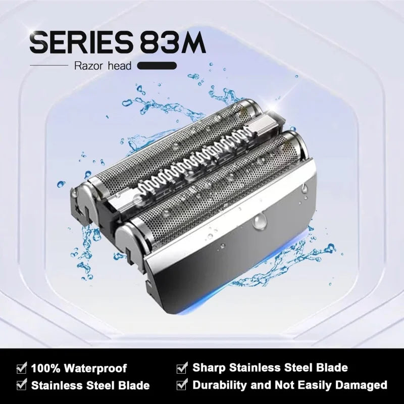 83M Replacement Shaver Head Compatible with Braun Series 8