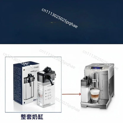 Applicable To Delong Automatic Coffee Machine Milk Tank, Hot and Cold Milk Tank, Full Range of Milk Tank Accessories