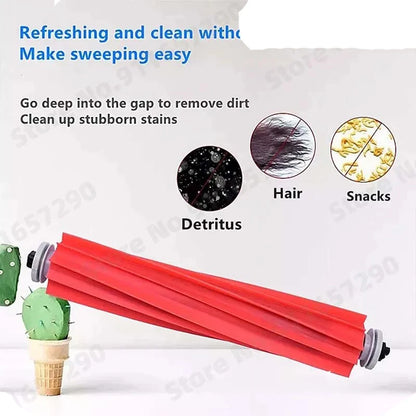Compatible with Roborock S7 S70 S7Max T7S Plus Main Brush Robot Vacuum Cleaner Parts Detachable Brushes Roller Accessories