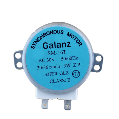 Compatible with Galanz Microwave Oven Synchronous Motor SM-16T Lightwave Oven Stirring Motor 30V Flat Shaft