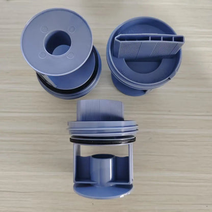 Washing Machine Drain Pump Cover Filter Compatible with Samsung Haier Little Swan TCL Midea Washer Drainage Plug Replacement Parts