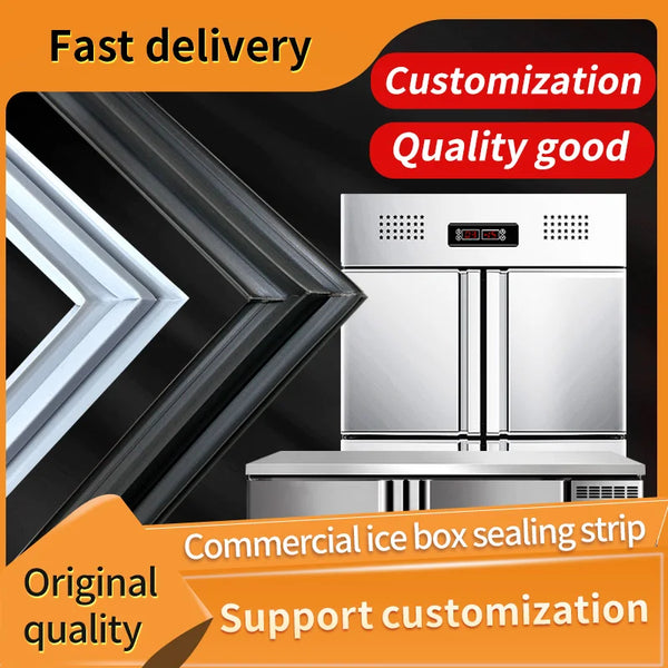 Refrigerator Door Seal — 2m — PVC Magnetic — Custom Size