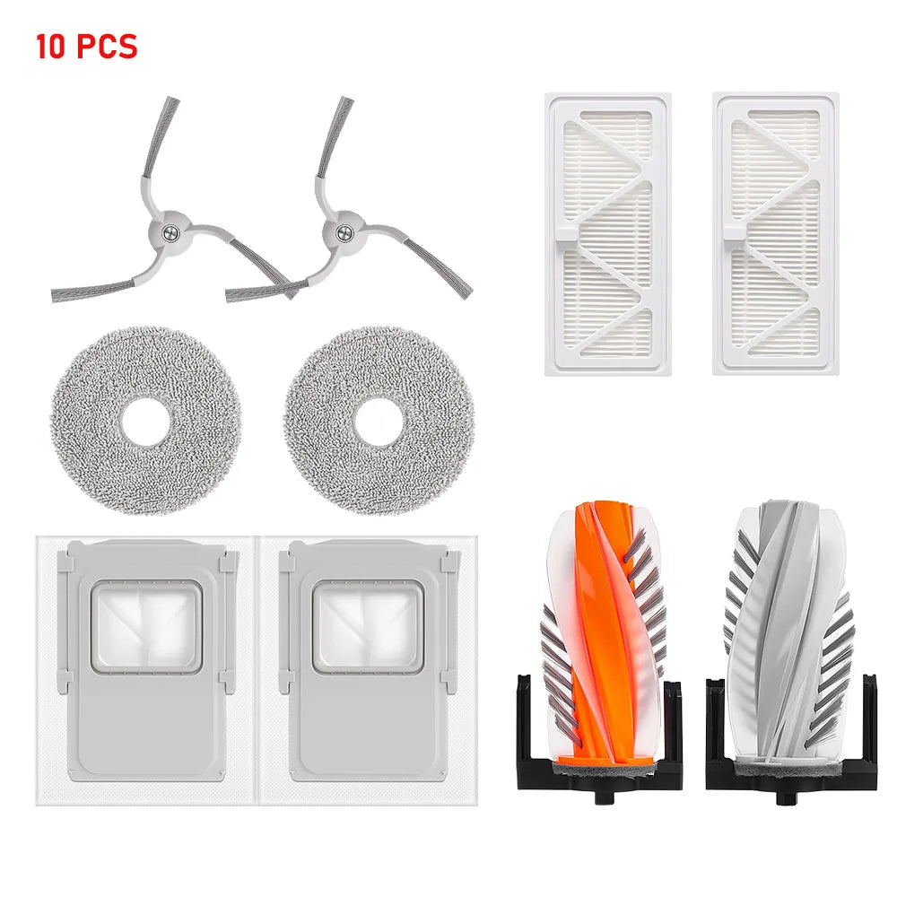 Vacuum Cleaner Part For DJI ROMO P ROMO S ROMO A Filter Mop Pad Dust Bag Roller Side Brush Cleaning Accessories Spare Part