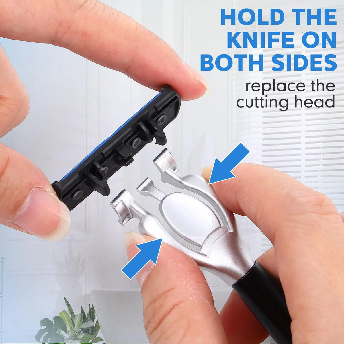 Six-Layer Razor Replacement Cartridges — Colour Options