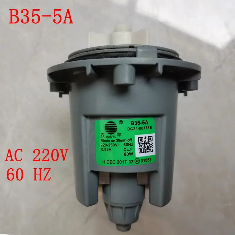 B20-6 B15-3A B35-5A Drain Pump Motor Water Outlet Motors Washing Machine Parts