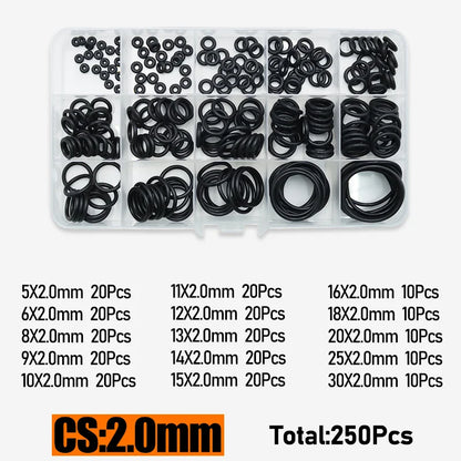 Up to 3230p O-ring Rubber NBR Seal Washer O Ring Kit Repair Faucet Pipe Car Plumbing Gasket High Temperature Oring
