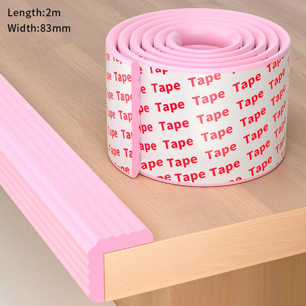 High Resilience Window Seal Tape 2m x 8cm Self-Adhesive Draft Stopper for Winter Doors Insulation Gap Seal Weatherproof