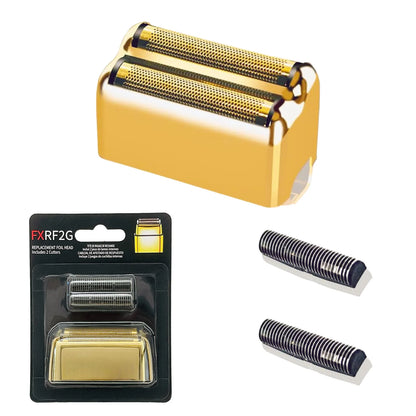 Replacement Foil Head Compatible with BaByliss FXFS2 Double Foil Shaver,Black,Sliver,Gold Professional Razor Shaver Head