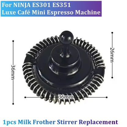 Replacement for NINJA ES301 ES351 Luxe Café Mini Espresso Machine Dosing Funnel Water Filter Steam Nozzle Coffee Accessories