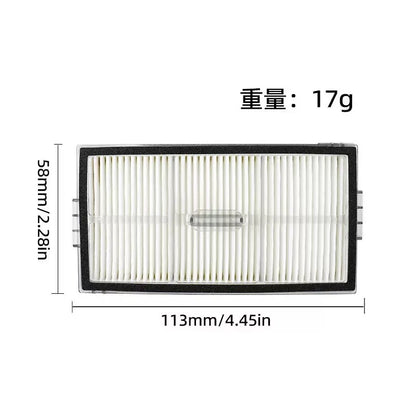 Compatible with Roborock Saros 10R / Saros 20 Robot Vacuum Spare Parts Main Side Brushes Mop Cloths HEPA Filters Dust Bags Accessories