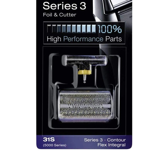 31S Replacement Shaver Foil & Cutters Compatible with Braun 5610 / 5611 / 5612