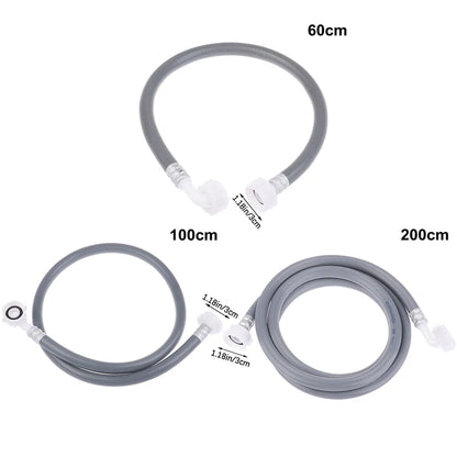 **Washing Machine Dishwasher Inlet Pipe Water Feed Fill Hose With 90 Degree Bend Water Inlet Connection Replacement Water Pipe