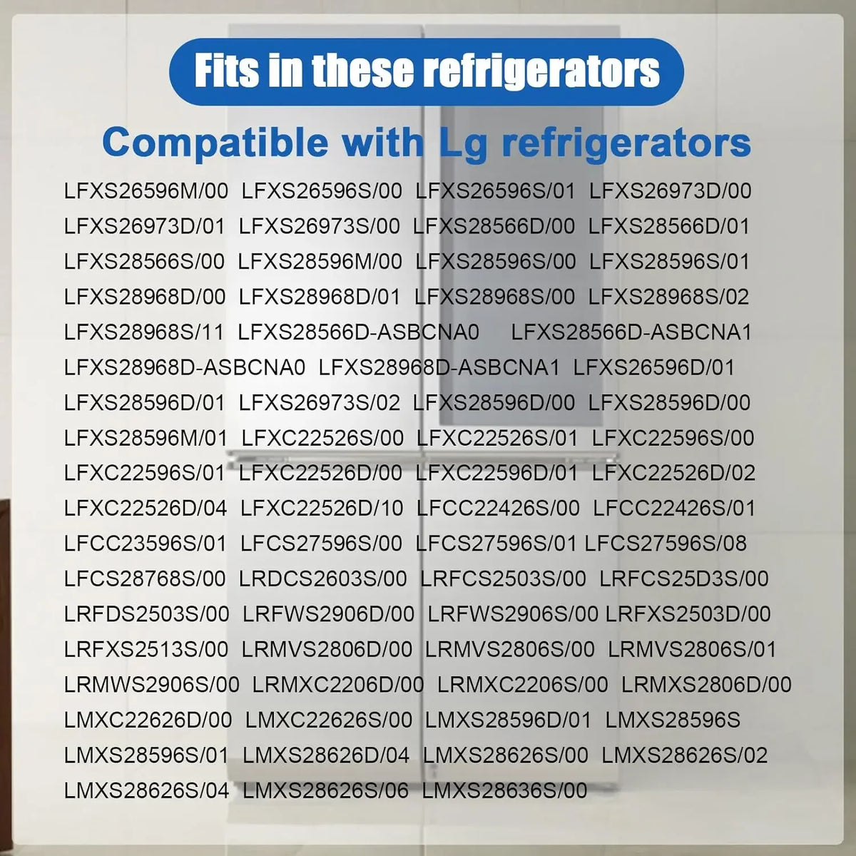 Replacement Refrigerator Fan Motor — EAU63923603 / EAU65058305 / AP6317197 / PS12383671 / EAP12383671 — Model Options