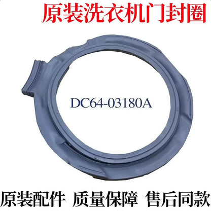 Compatible with Samsung Front Load Washing Machine Door Seal DC64-03235A/B DC64-03197A Rubber Gasket Washer Spare Part