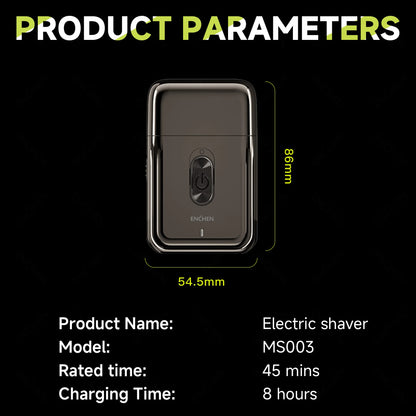 Compact Electric Foil Shaver — MS003 Reference