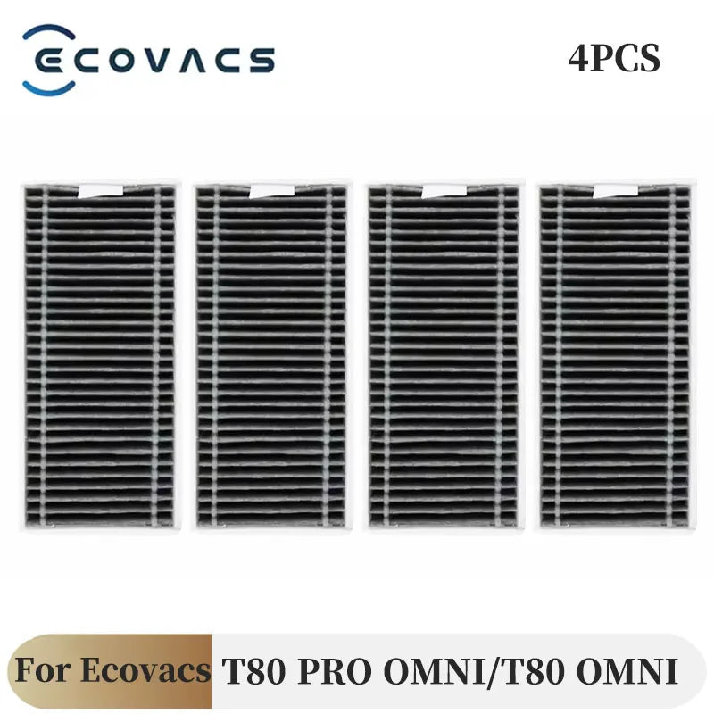 For ECOVACS T80 PRO OMNI / T80 OMNI Vacuums Cleaner Main Roller Mop Cloth Side Brush Dust Bag HEPA Filter Replacement Accessorie