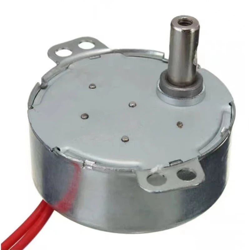 TYC-50 AC 220V-240V 12V 5-6rpm Stable Synchronous Motor 50/60Hz Torque 4KGF.CM 4W CW/CCW Microwave Turntable for Electric Fan