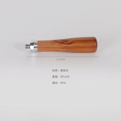 Coffee Solid Wooden Handle M10, Filter Holder Espresso Coffee Machine Tools Accessories For Barista Home