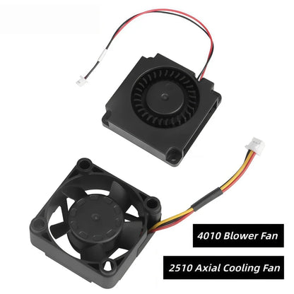 Creality Ender 3 V3 SE Fans,4010 Blower Fan DC 24V 2510 Axial Cooling Fan Hotend Heat Sink Fan for Ender 3 V3 SE/KE