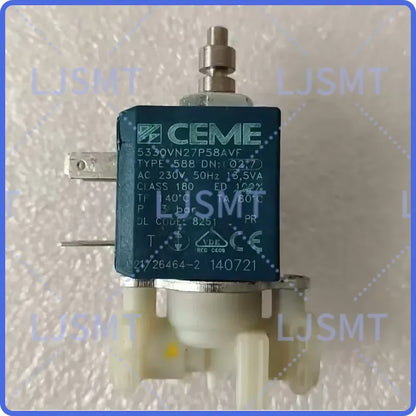 230V Solenoid Valve for Delonghi Coffee Machine Replacement Part Accessory Compatible with Espresso Maker Repair