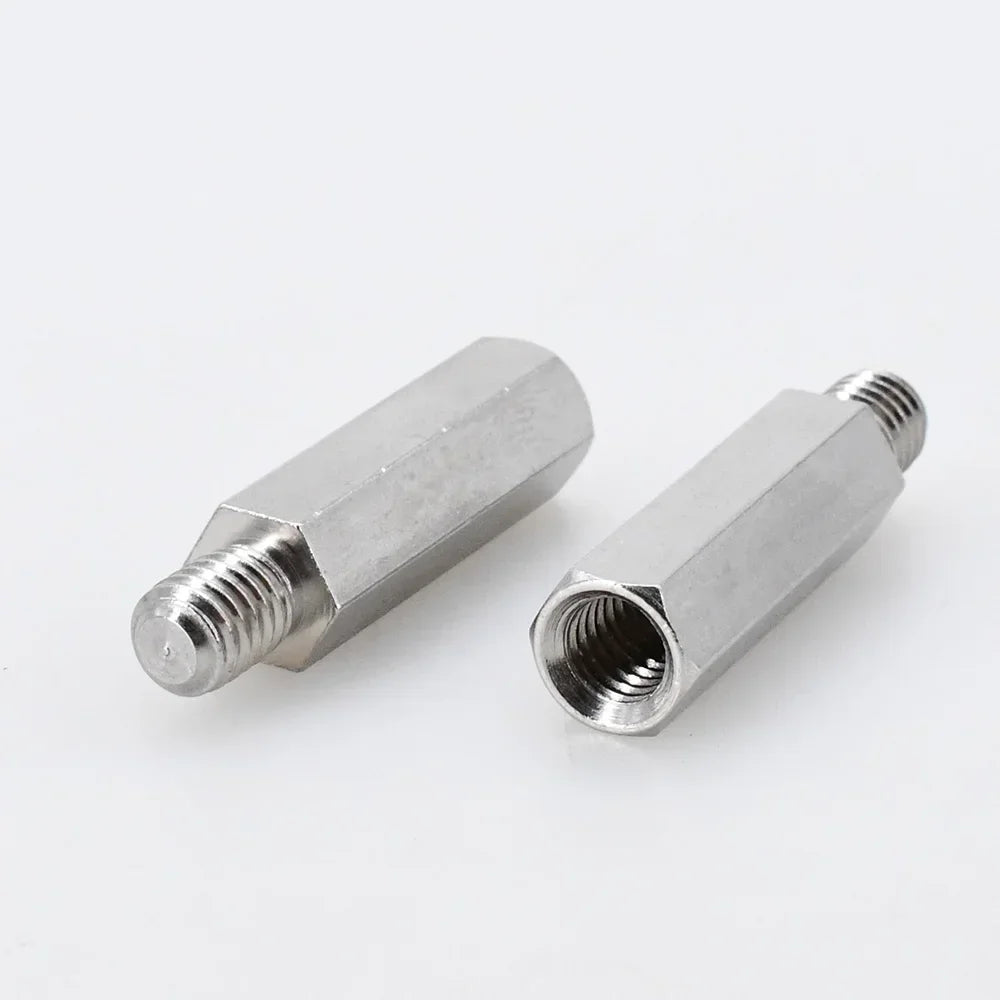 Male to Female Hex Standoff Motherboard Rack Stud Mount Spacer Column Stainless Steel Screws Bolts Standoffs M2 M2.5 M3 M4 M5 M6