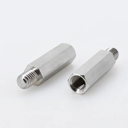 Male to Female Hex Standoff Motherboard Rack Stud Mount Spacer Column Stainless Steel Screws Bolts Standoffs M2 M2.5 M3 M4 M5 M6