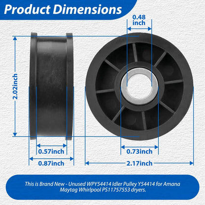 40111201 37001042 Y54414 Dryer Repair Kit Belt Rollers Idler Pulley For many Amana, Maytag, Speed Queen