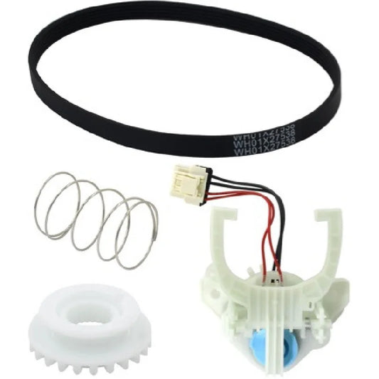 WH03X30517 Washing Machine Actuator & Belt & Spring Combo Kit - Replacement Part Compatible with GE Washer