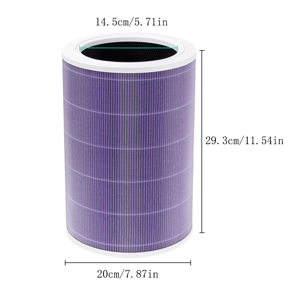 Air Filter Replacement Compatible with Xiaomi Mi 1/2/2S/2C/2H/3/3S/3C/3H Mijia Air Purifier Carbon Filter Accessories