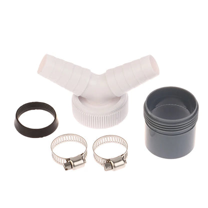 DN 40 Dishwasher Washing Machine Drain Adapter Three-way Two-in-one Connector Converter Drain Extension Hose Connector