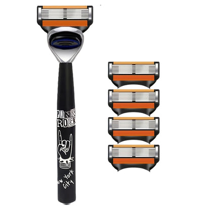 Six-Layer Replacement Razor Cartridges