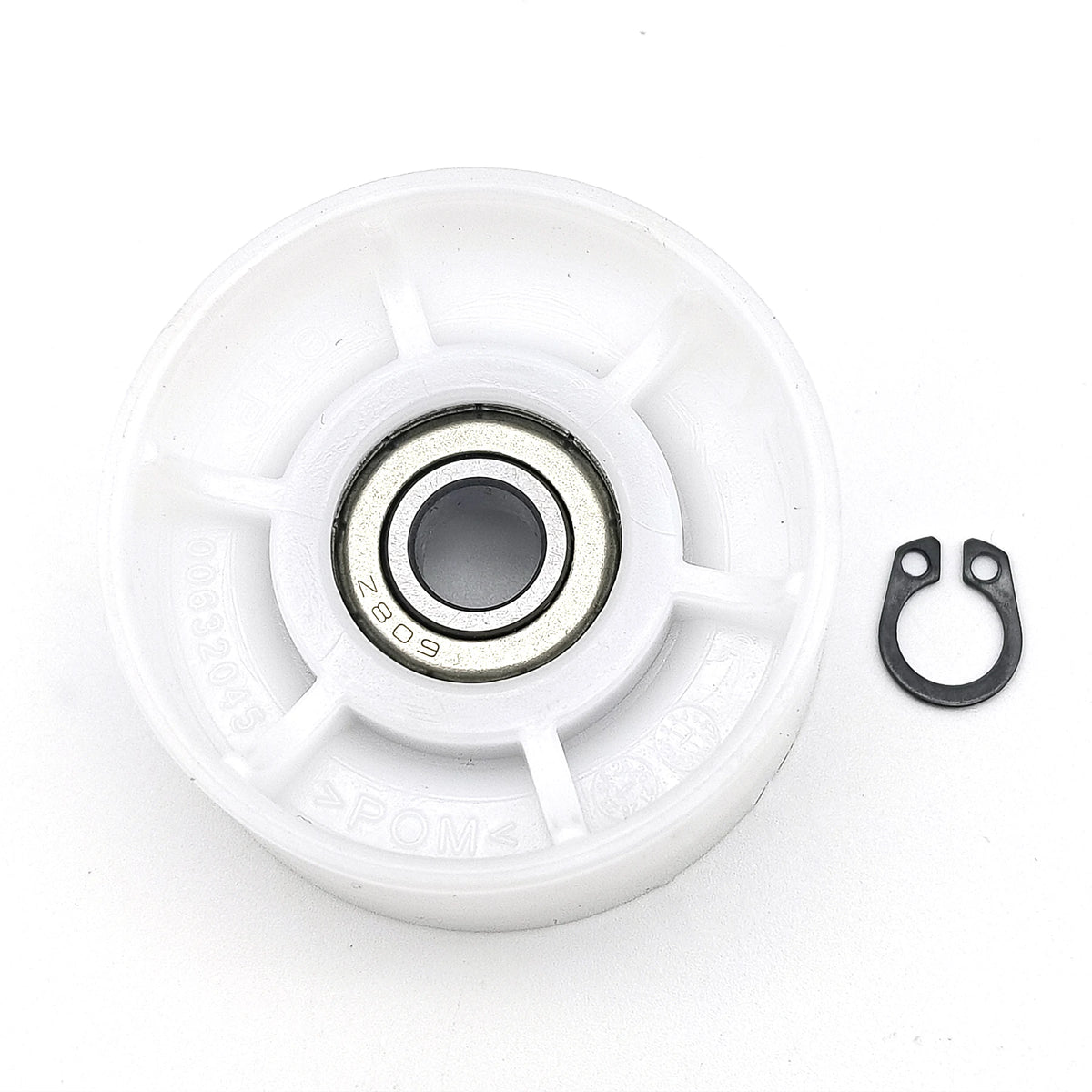 Tumble Dryer Roller Tension Belt Pulley Wheel 00632045 Compatible with Bosch 608ZT Bearing