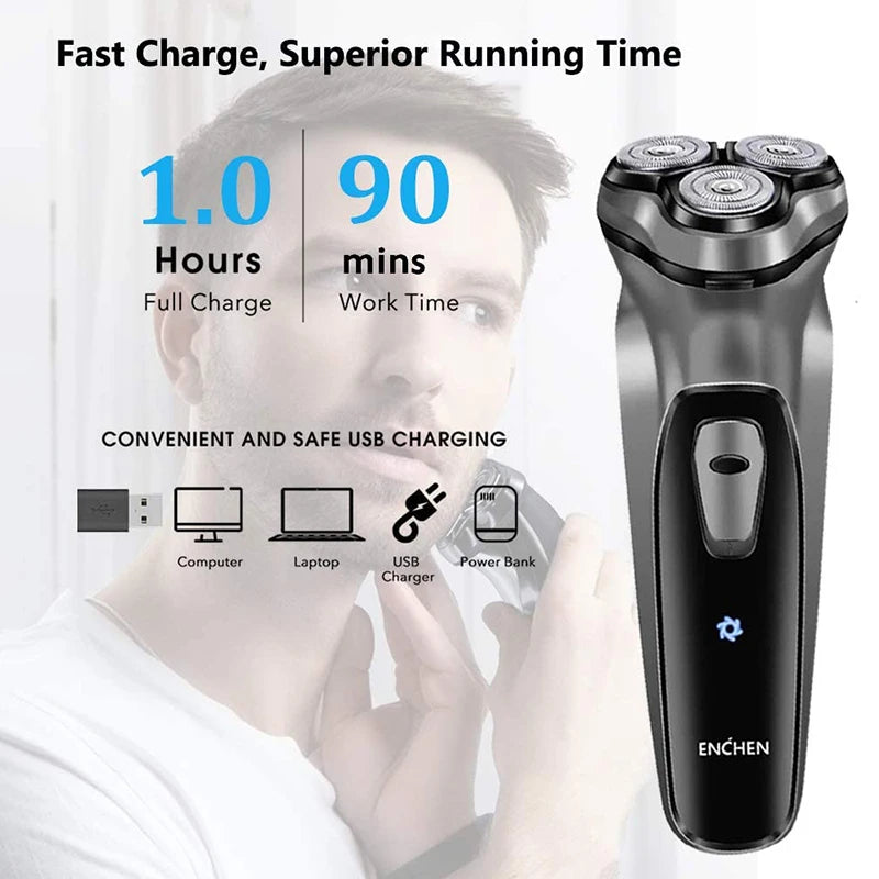 Rotary Electric Shaver — Blackstone Reference