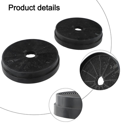 Home Appliances Range Hood Filters Reliable Filters 175mm X 175mm X 35mm Black Filters Compatible Replacement