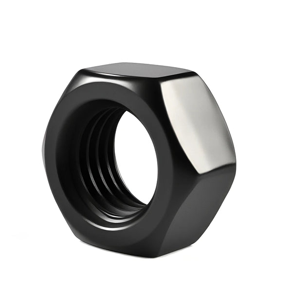 304 Black Stainless Steel Hex Metric Threaded Hexagon Nuts Lock Nut M2 M2.5 M3 M3.5 M4 M5 M6 M8 M10 M14 2-150PCS
