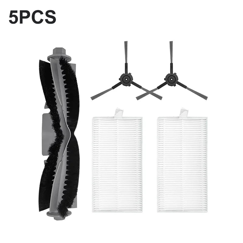 Compatible with (ECOVACS DEBOT Y1 PRO, DEEBOOT NEO 2.0, YEEDI Y1 PRO) Vacuum Parts Main Roller Side Brush Filter Mop Cloth Accessories