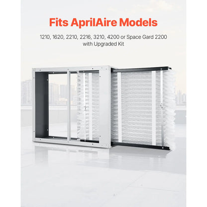 20 x 25 x 4 Furnace Filter, HVAC Ac Filters,12-Month Electrostatic Pleated Air Conditioner Filters, 4-Pack (Actual Size