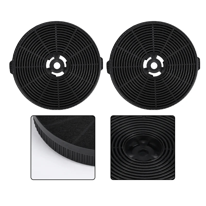 2 PCS 140*25mm Filters Activated Carbon Filters For Kitchen Range Hood Accessories Filter Range Hood Parts Home Appliances