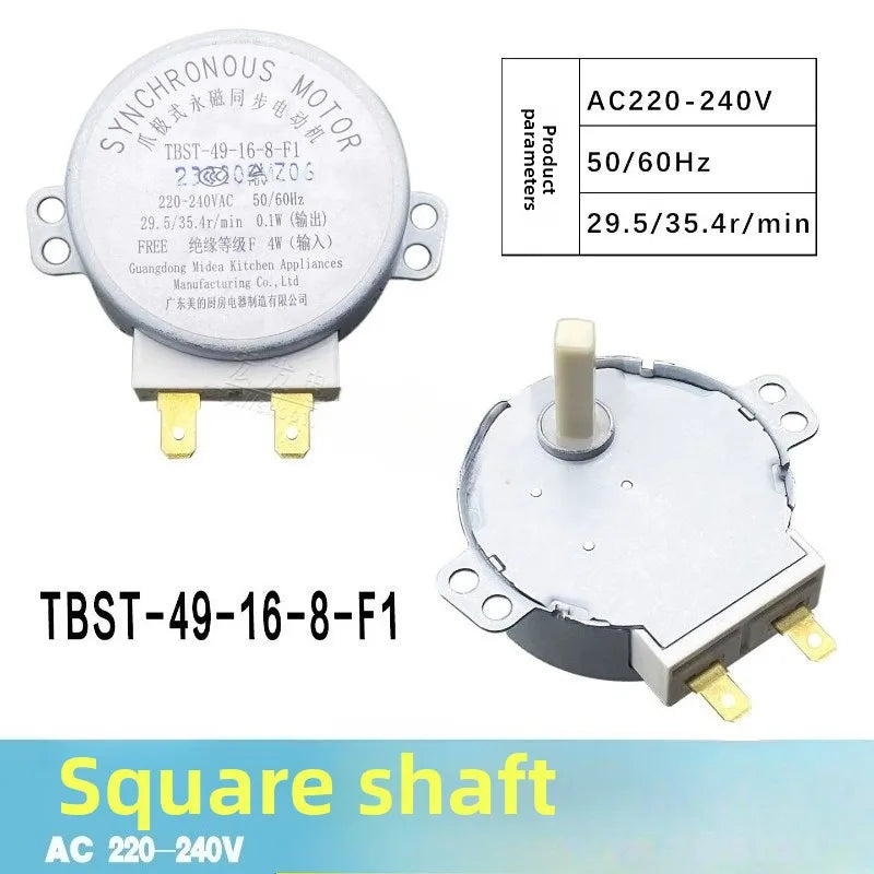 Midea Microwave Oven Claw-Pole Permanent Magnet Synchronous Motor with Square Shaft TBST-49