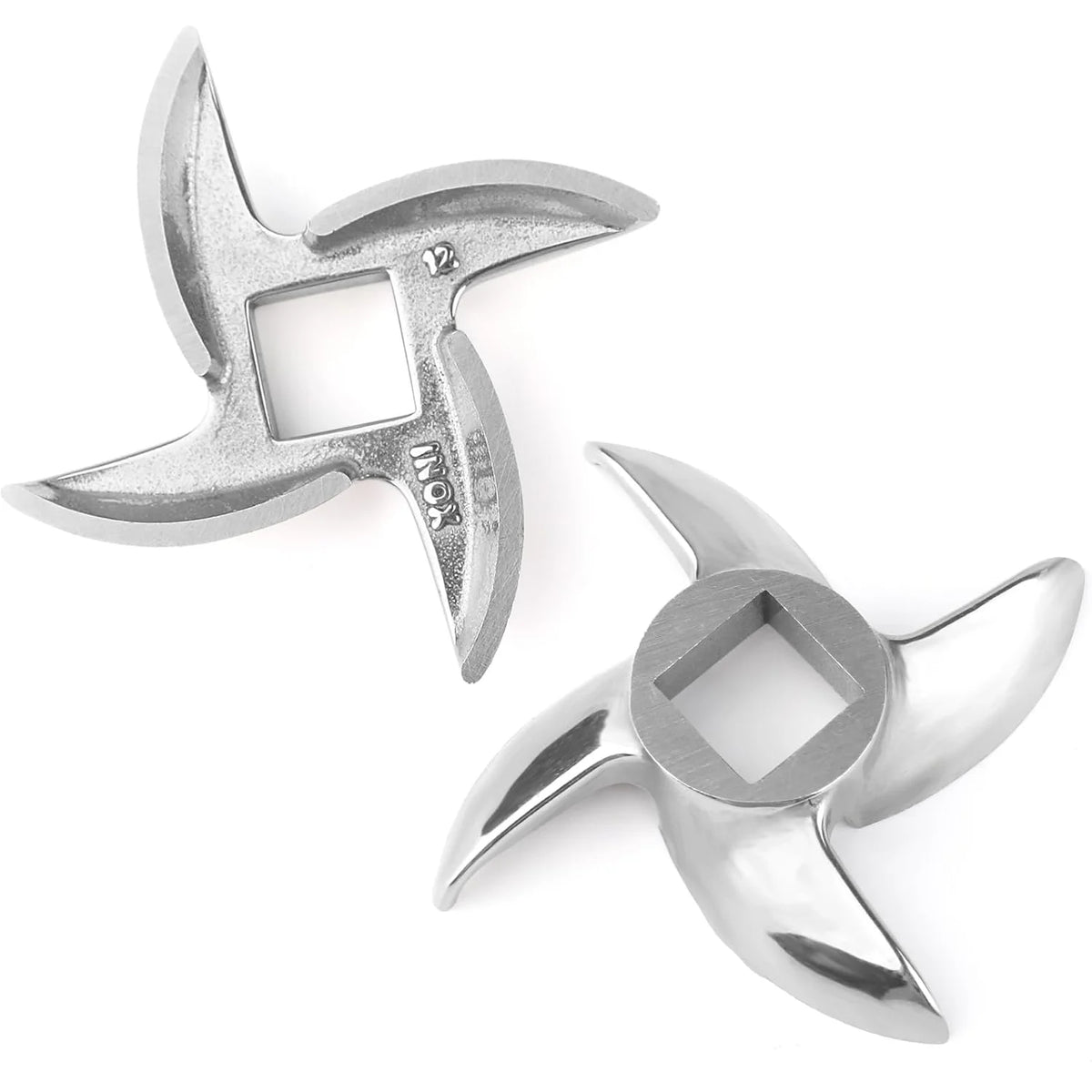 1Pcs/2 Pcs #12 Meat Grinder Blade Stainless Steel Knife Cutter Replacement for Grinders
